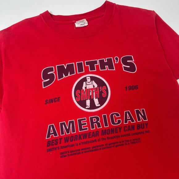 Vintage Smith's American Workwear Graphic Tee M - Picture 2 of 5